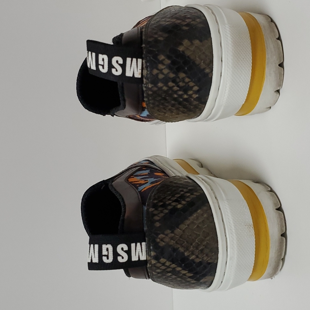 Msgm Msgm Leopard Platform Slip-On Sneakers Slip … - image 5